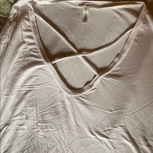 Long sleeve Victoria’s Secret Pink criss cross tee